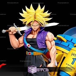 Trunks Future Capsule Corp STL Files