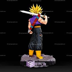 Trunks Future Capsule Corp STL Files