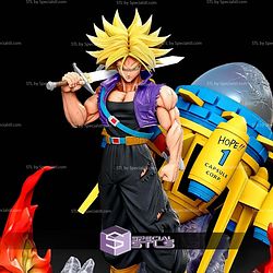 Trunks Future Capsule Corp STL Files