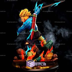 Trunks Thunder Dragonball Super STL Files