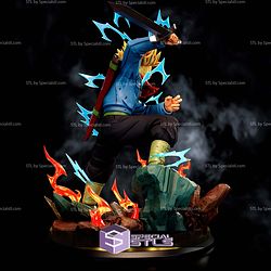 Trunks Thunder Dragonball Super STL Files