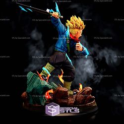 Trunks Thunder Dragonball Super STL Files