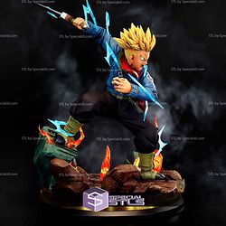 Trunks Thunder Dragonball Super STL Files