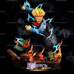 Trunks Thunder Dragonball Super STL Files