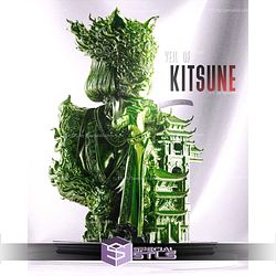 Veil of Kitsune Fanart Digital STL Files