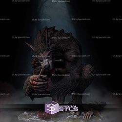 Werewolf Full Moon STL Files