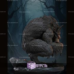 Werewolf Full Moon STL Files