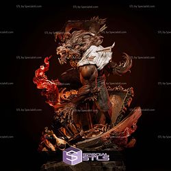 Werewolf Marvel Diorama 1-6 STL Files