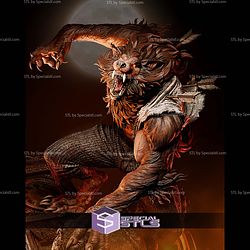 Werewolf Marvel Diorama 1-6 STL Files