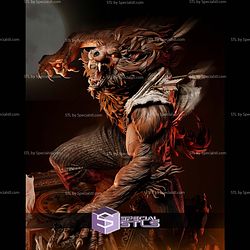 Werewolf Marvel Diorama 1-6 STL Files