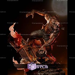 Werewolf Marvel Diorama 1-6 STL Files