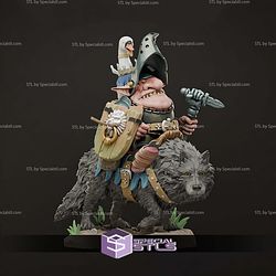 Wolf Rider 1-10 STL Files