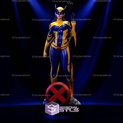 Wolverine Lady X Men STL Files