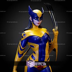 Wolverine Lady X Men STL Files