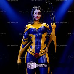 Wolverine Lady X Men STL Files