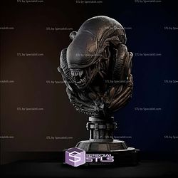 Xenomorph Bust 1-6 V2 STL Files