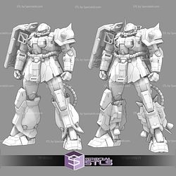 Zaku Cyclops II Gundam STL Files