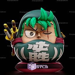 Zoro Daruma STL Files