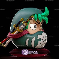 Zoro Daruma STL Files