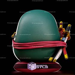 Zoro Daruma STL Files
