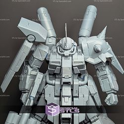 Amx 011S Zaku III Cyclops Custom Gundam STL Files