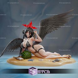 Blue Archive Hasumi Swimsuit STL Files