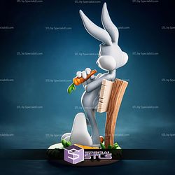 Bugs Bunny and Carrot 160mm STL Files