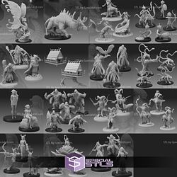 February 2021 Set 15 - Fey Woods Epic Miniatures