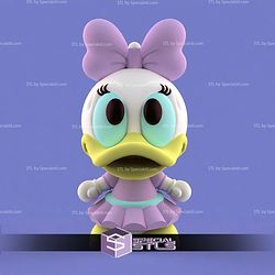 Daisy Duck Chibi Kawaii STL Files