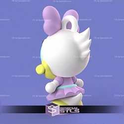 Daisy Duck Chibi Kawaii STL Files