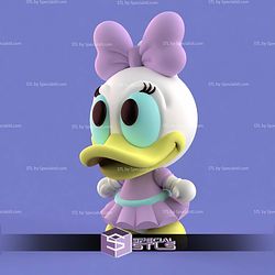 Daisy Duck Chibi Kawaii STL Files