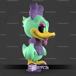 Daisy Duck Chibi Zombie STL Files