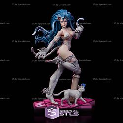 Felicia White Cat STL Files