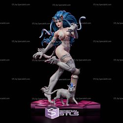 Felicia White Cat STL Files