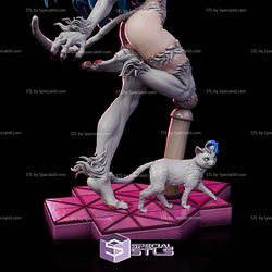 Felicia White Cat STL Files