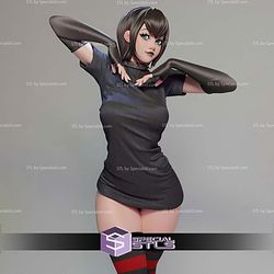 Mavis Dracula Home Outfit Stand STL Files