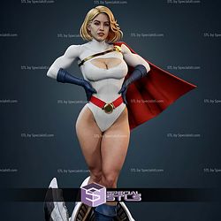 Power Girl Sydney Sweeney STL Files