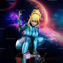 Samus Aran 150mm STL Files