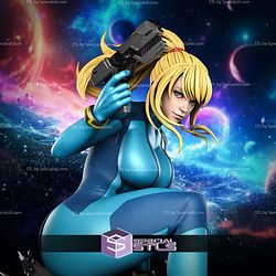Samus Aran 150mm STL Files