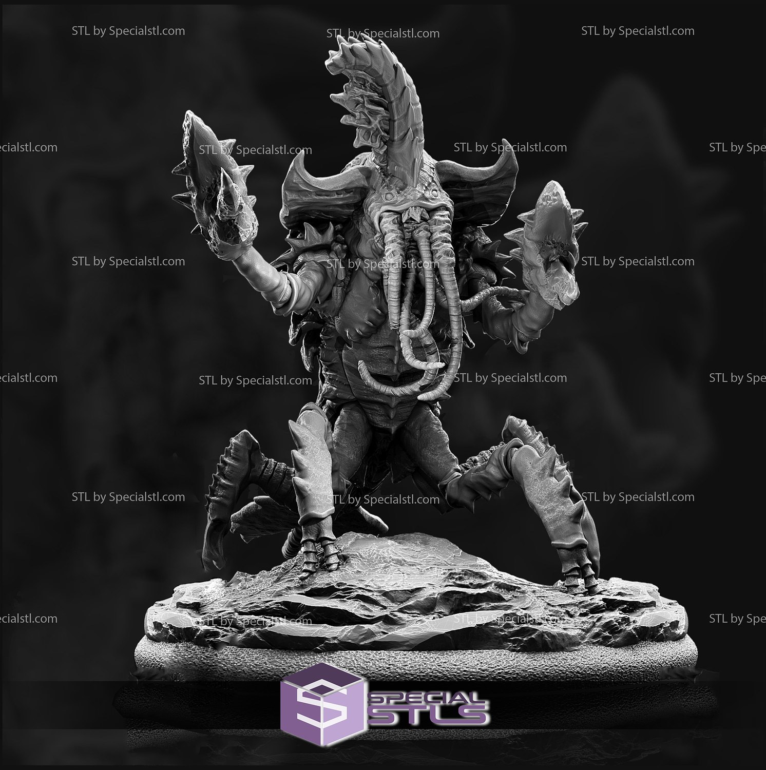 February 2021 The Trench Abyssal Depth from Archvillain Games Miniature