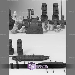 October 2020 Island Adventure Set Dragon Workshop Miniatures
