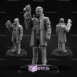 October 2025 Cyberpunk PapSikels Miniatures