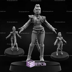 October 2025 Cyberpunk PapSikels Miniatures