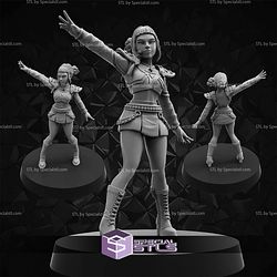 October 2025 Cyberpunk PapSikels Miniatures