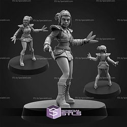 October 2025 Cyberpunk PapSikels Miniatures