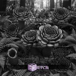 October 2025 Fantastic Plants and Rocks Miniatures