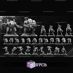 October 2025 Scifi Archvillain Games Miniatures