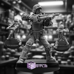 October 2025 Scifi PapSikels Miniatures