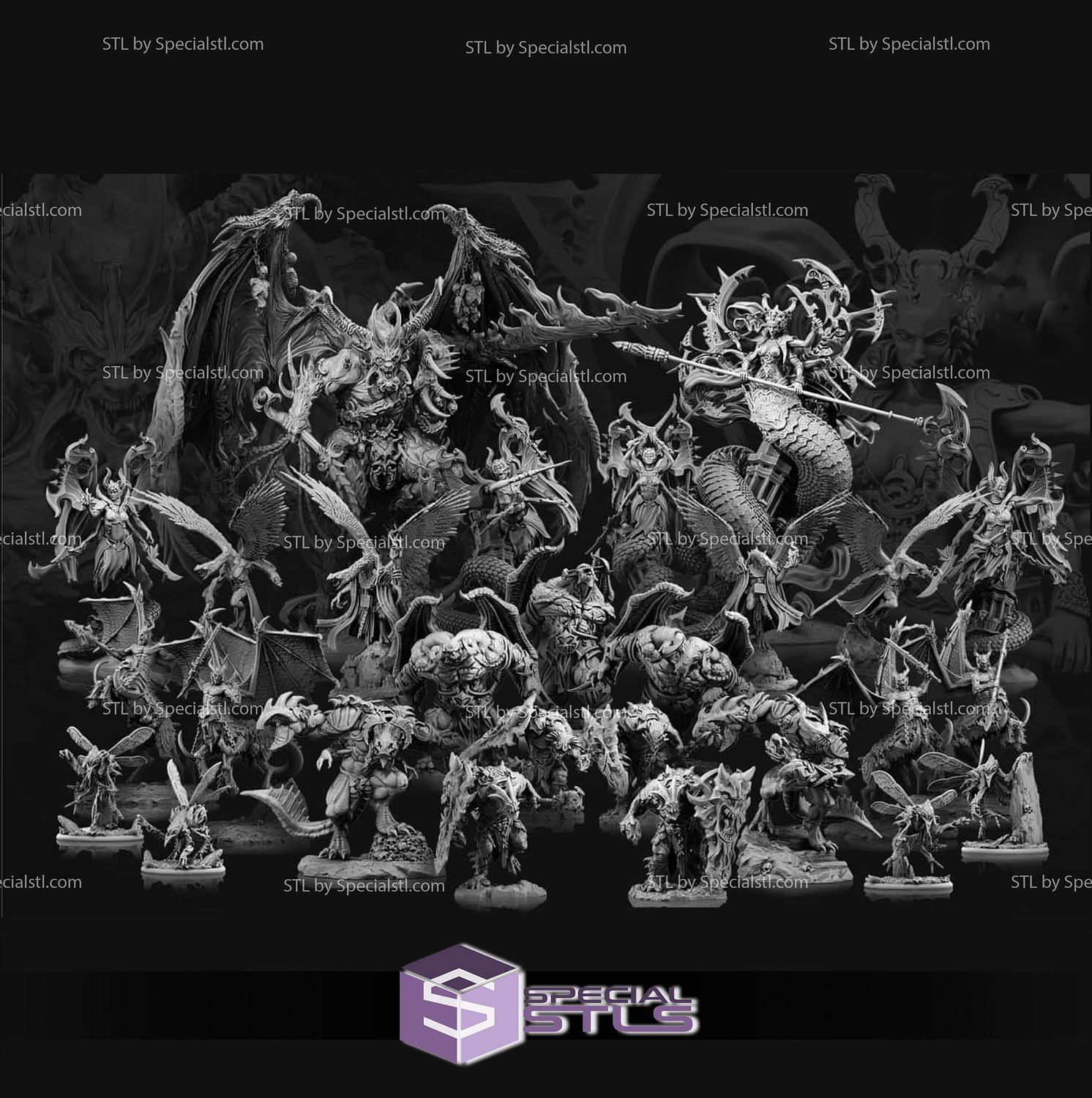 January 2021 Tome of Demons Volume 1 from Archvillain Games Miniature
