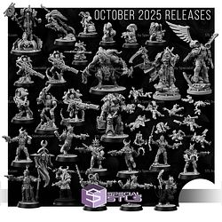 October 2025 Wargame Exclusive Miniatures